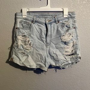 Ripped shorts